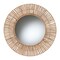 Bali & Pari Leala Modern Bohemian Metal and Natural Brown Seagrass Accent Wall Mirror 240-13466-ZORO - alternate 1